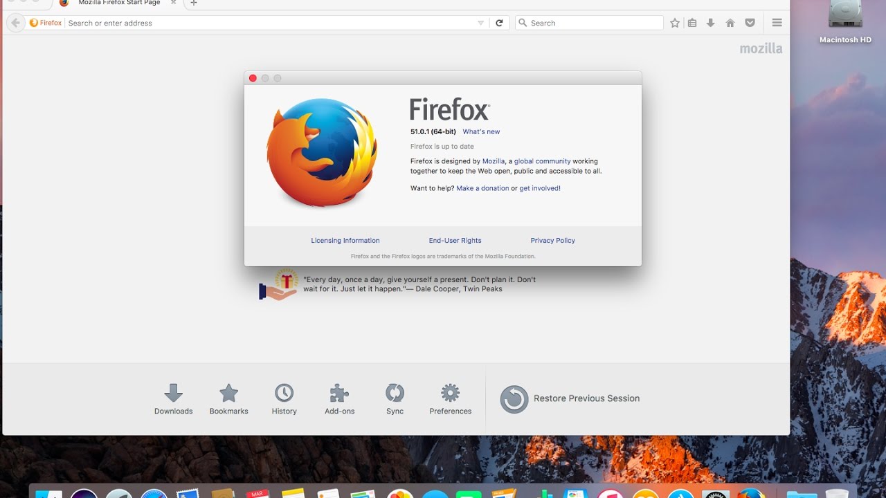 firefox update for mac os x 10.7.5