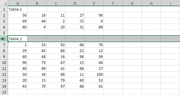 excel for mac print row at each page break